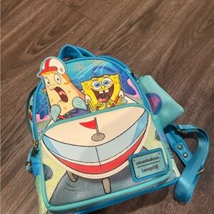 Loungefly SpongeBob SquarePants
Drivers Lisence Mini Backpack &Coin Purse NWT